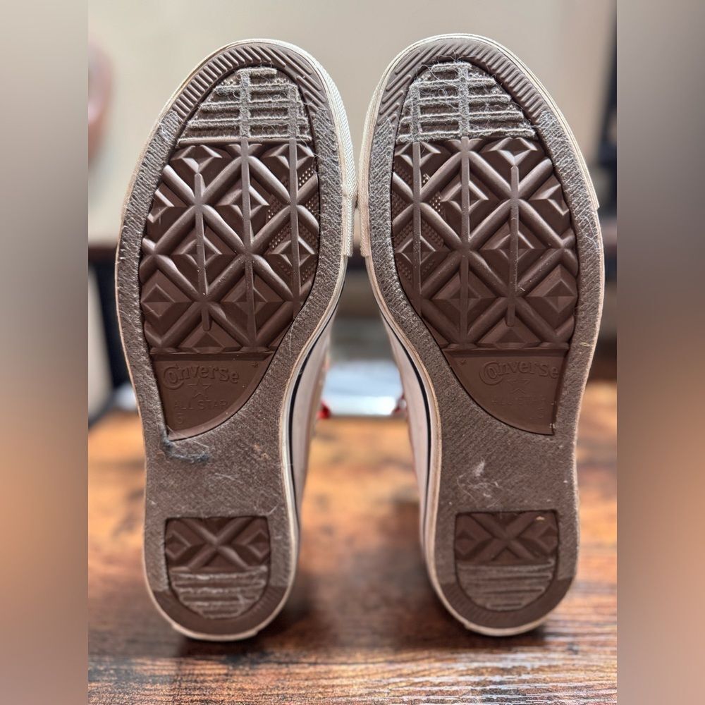 Converse tan map low sneakers size 7 - Picture 6 of 13